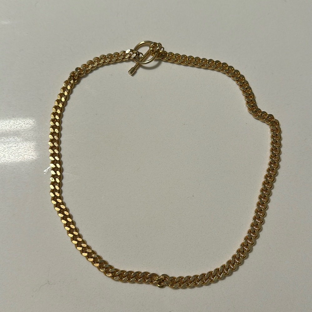Madewell gold chain necklace. Never worn